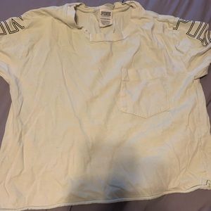 pink vs crop top size xs!!